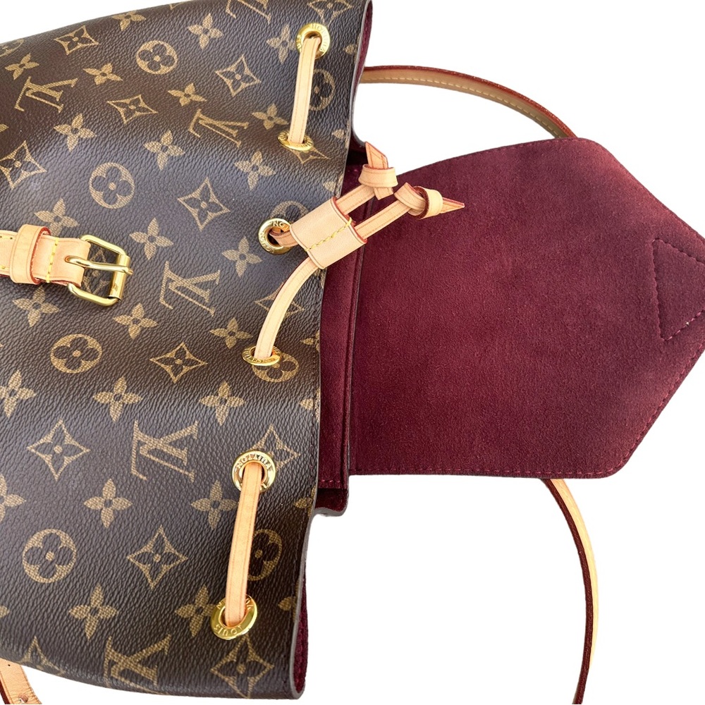 Authentic✅ Louis Vuitton Montsouris Rucksack Backpack Monogram Brown Canvas - Picture 12 of 15